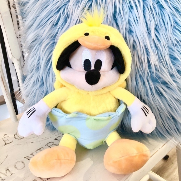Disney,‎ Mickey Mouse, Easter Egg, Baby Chick, Costume, Plush, New, No Tags - Picture 2 of 11